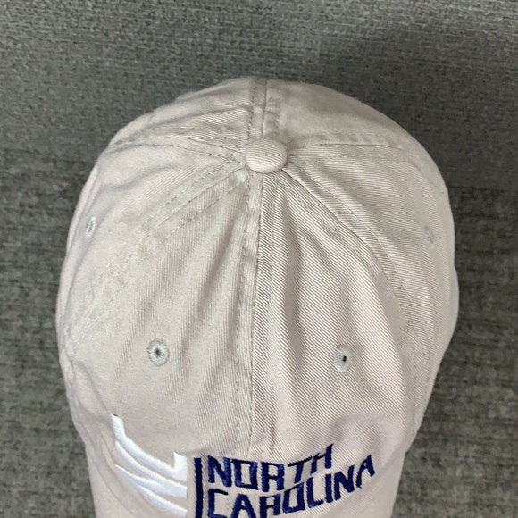 NC North Carolina Baseball Hat Men's OSFA Gray Embroidered Paramount Apparel - Picture 5 of 13
